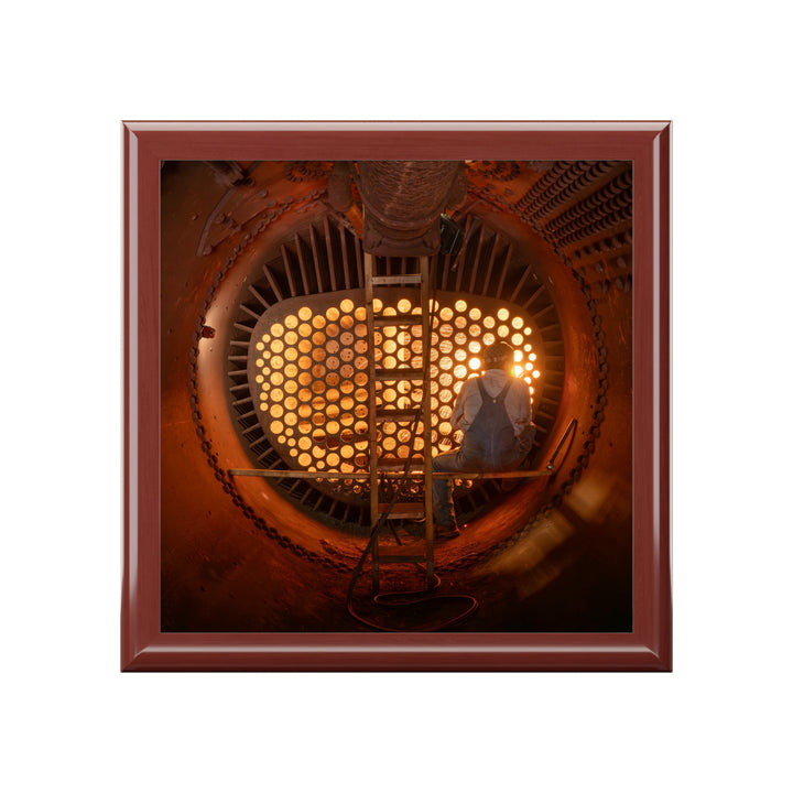 Firebox Jewelry Box — C&O 614 Collectible Jewelry Case