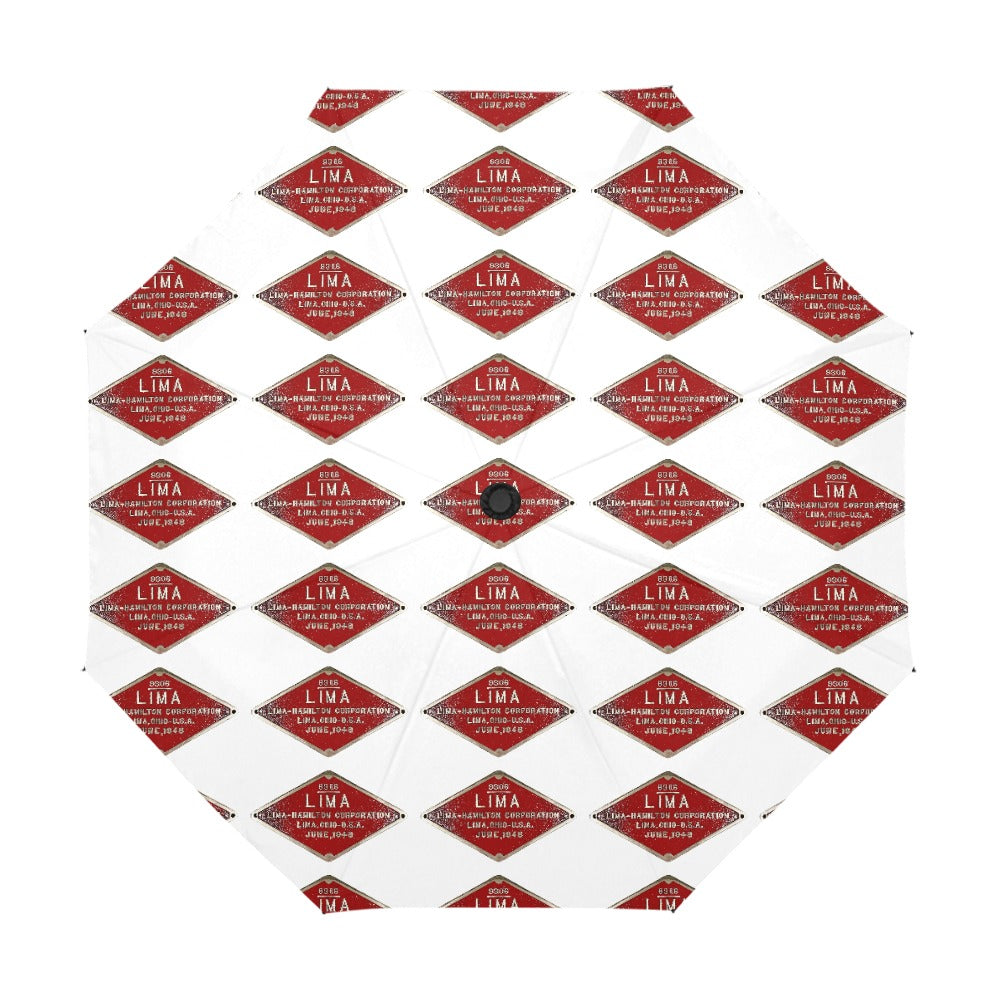 C&O 614 Builders Plate Auto-Fold Umbrella
