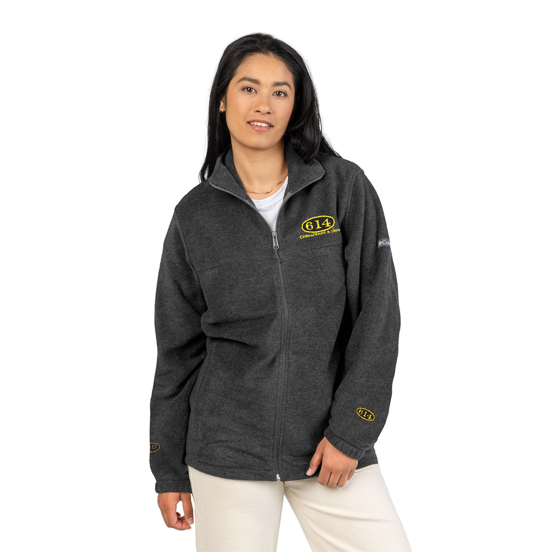 Embroidered C&O 614 Fleece Jacket - by Columbia