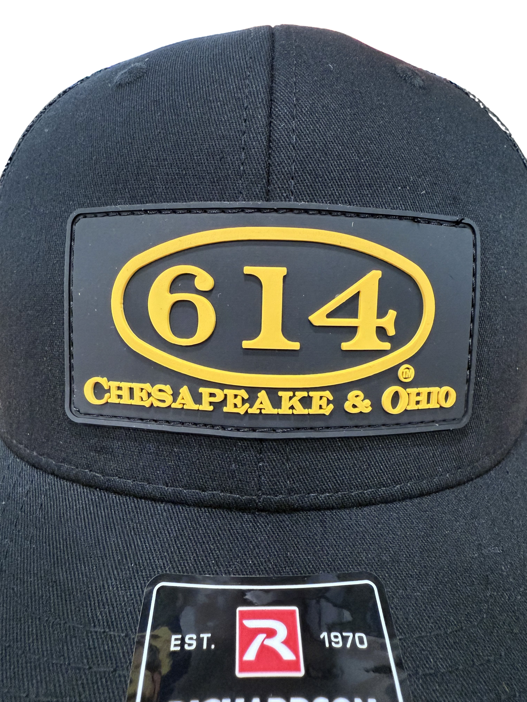 614 Custom Richardson 112 Trucker Snapback Stitched Color PVC Patch Hat