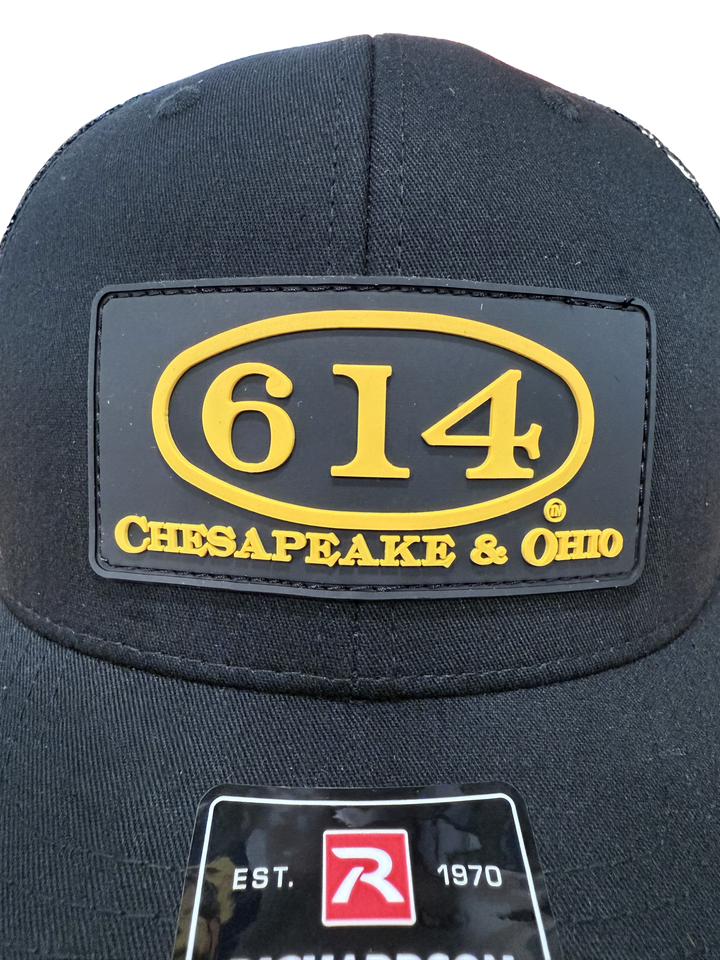 614 Custom Richardson 112 Trucker Snapback Stitched Color PVC Patch Hat