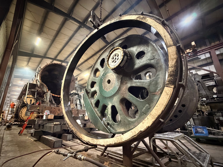 C&O 614 Authentic Driver Tire Segment — The Steel That Touched the Rails 🚂