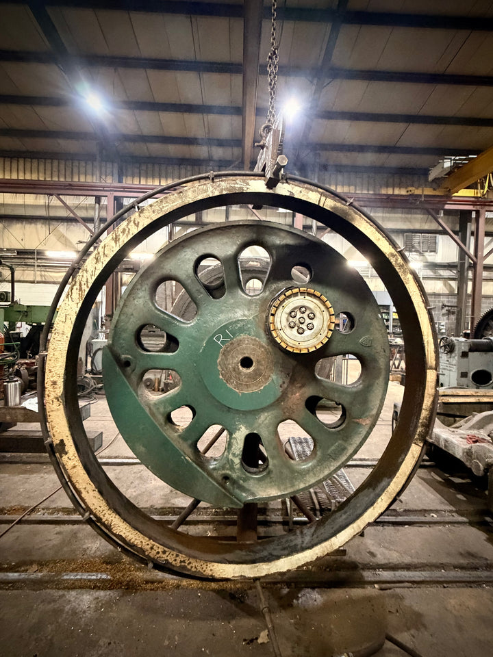 C&O 614 Authentic Driver Tire Segment — The Steel That Touched the Rails 🚂