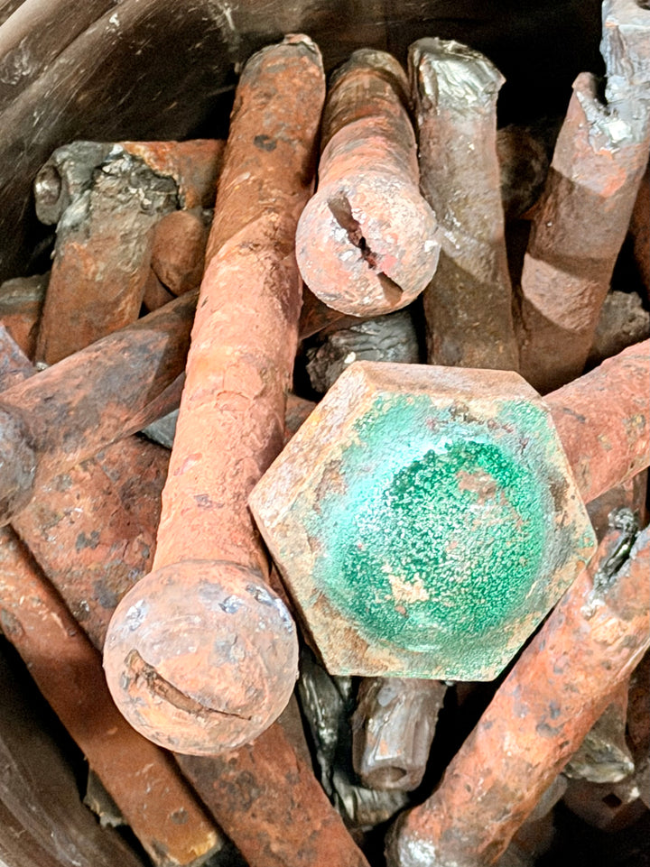 Authentic C&O 614 Retired Flexible STAYBOLT & CAP - Available While Limited Supplies Last