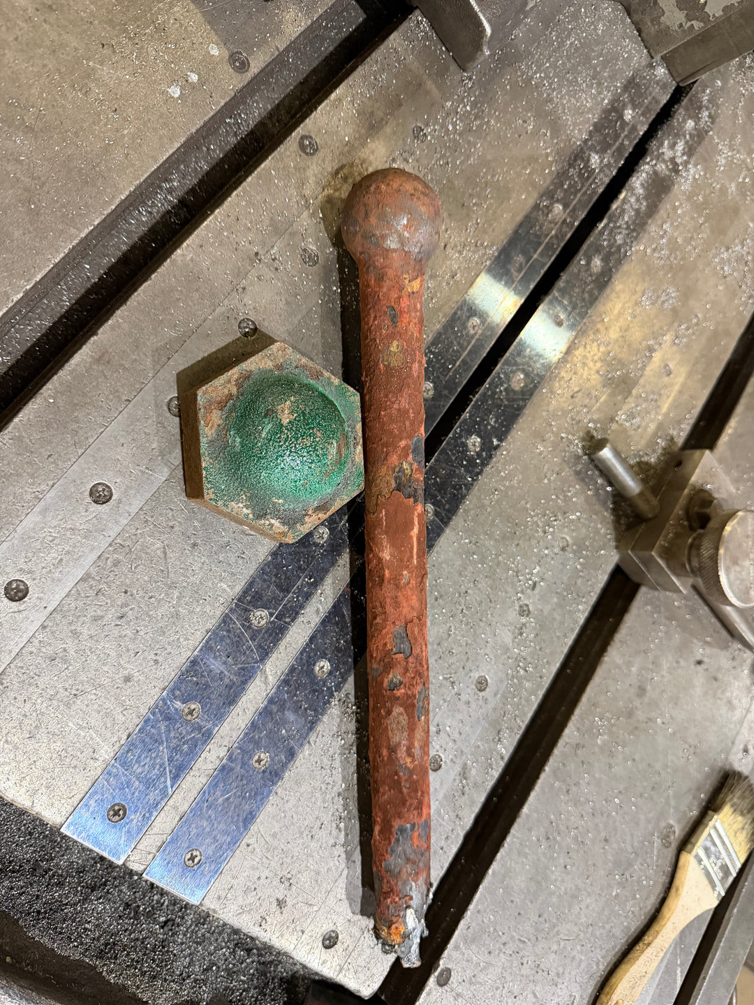 Authentic C&O 614 Retired Flexible STAYBOLT & CAP - Available While Limited Supplies Last