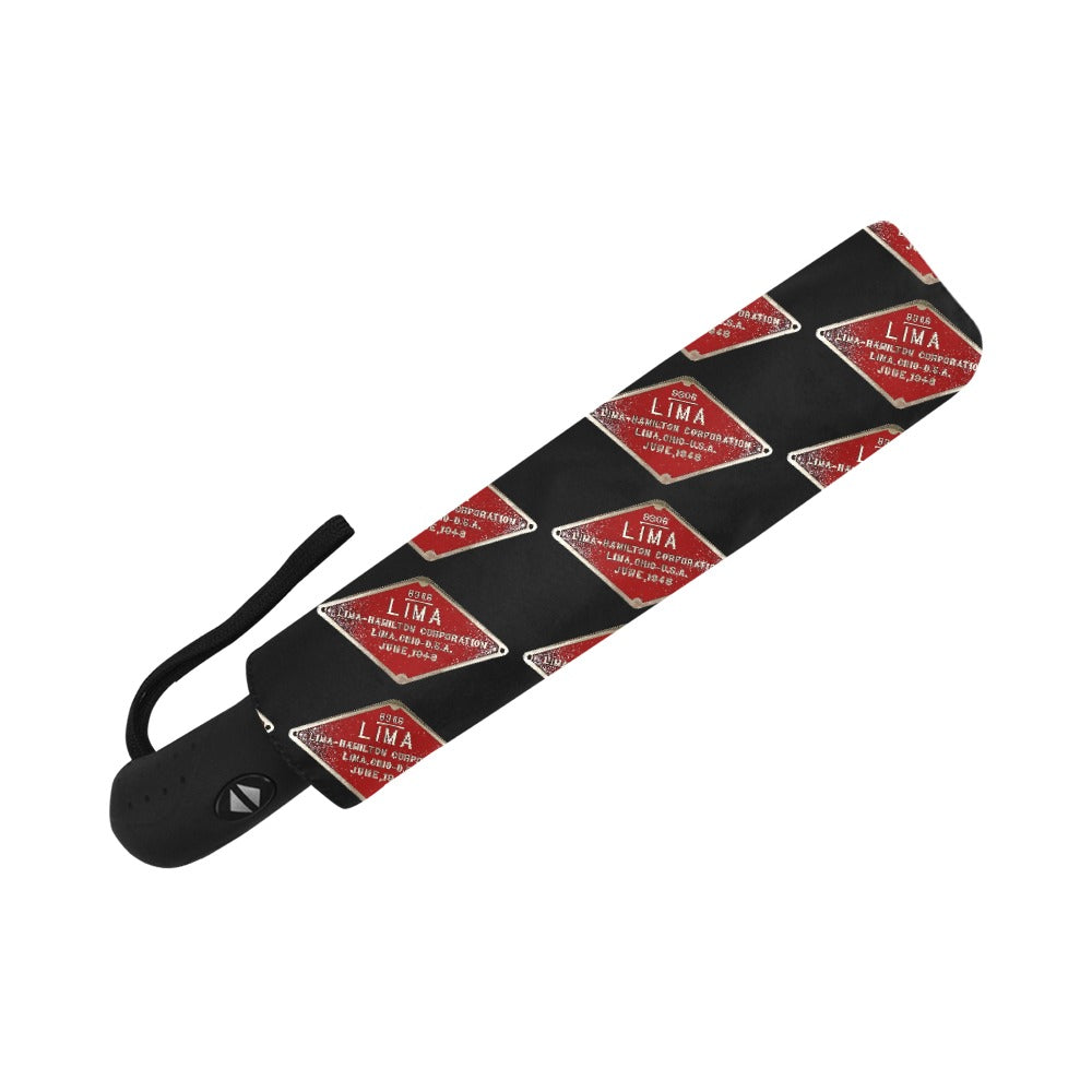 C&O 614 Builders Plate Auto-Fold Umbrella