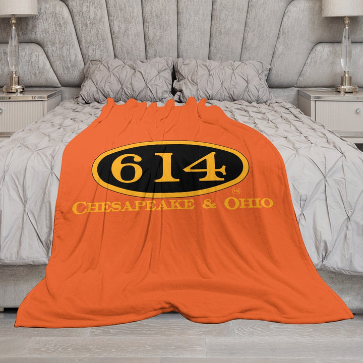 C&O 614 Flannel Blanket | 70 × 80 in