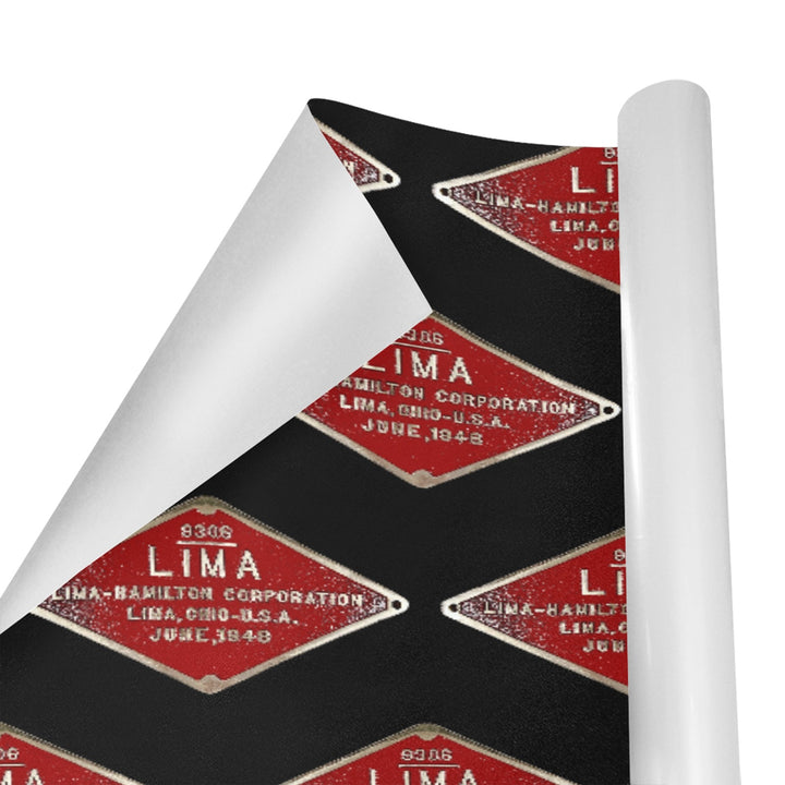 C&O 614 Builder's Plate Gift Wrapping Paper, 3-Roll Set