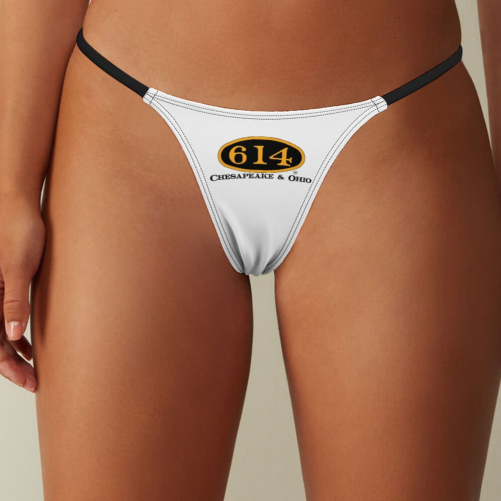 C&O 614 Number Plate Thin Thong