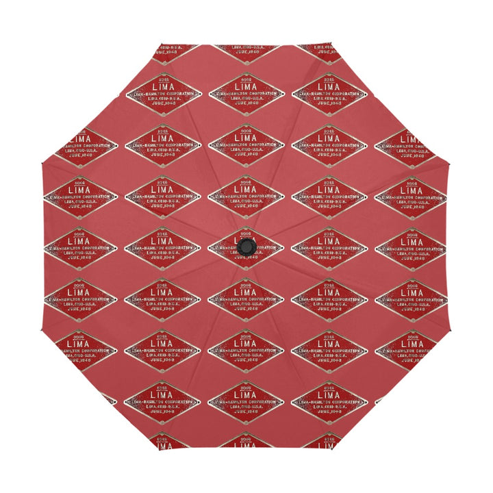 C&O 614 Builders Plate Auto-Fold Umbrella