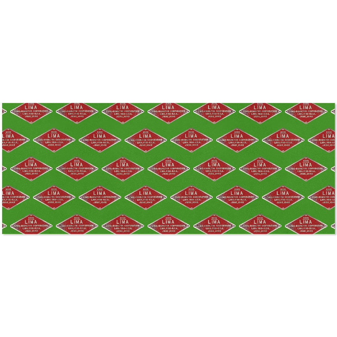 C&O 614 Builder's Plate Gift Wrapping Paper, 3-Roll Set