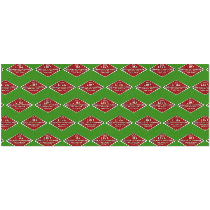 C&O 614 Builder's Plate Gift Wrapping Paper, 3-Roll Set