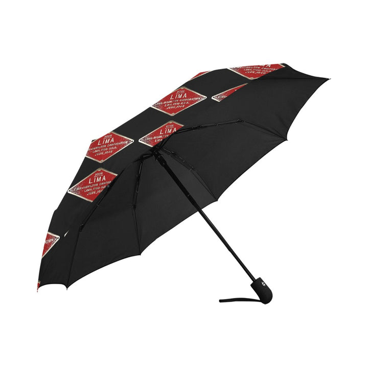 C&O 614 Builders Plate Auto-Fold Umbrella