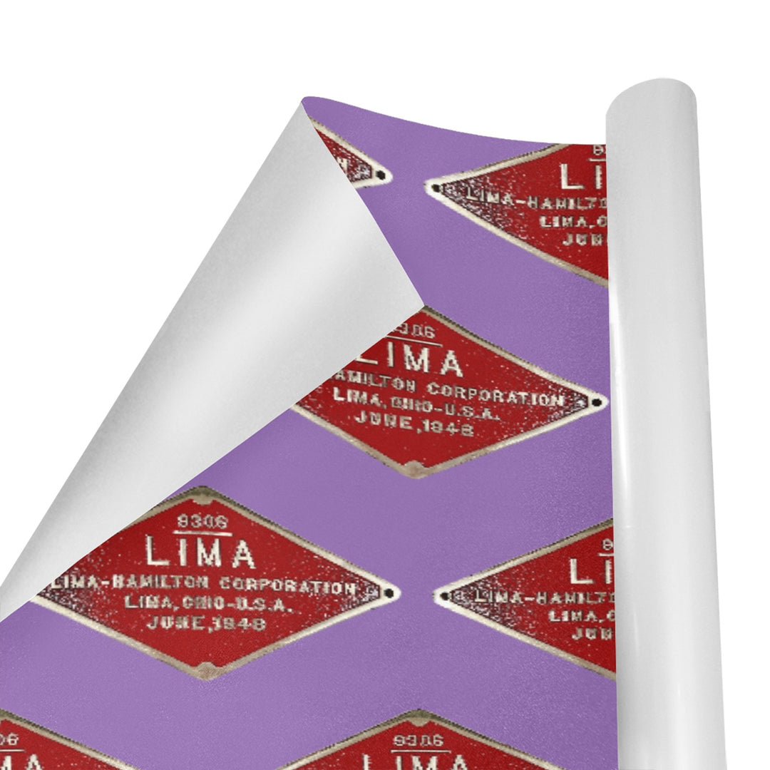 C&O 614 Builder's Plate Gift Wrapping Paper, 3-Roll Set
