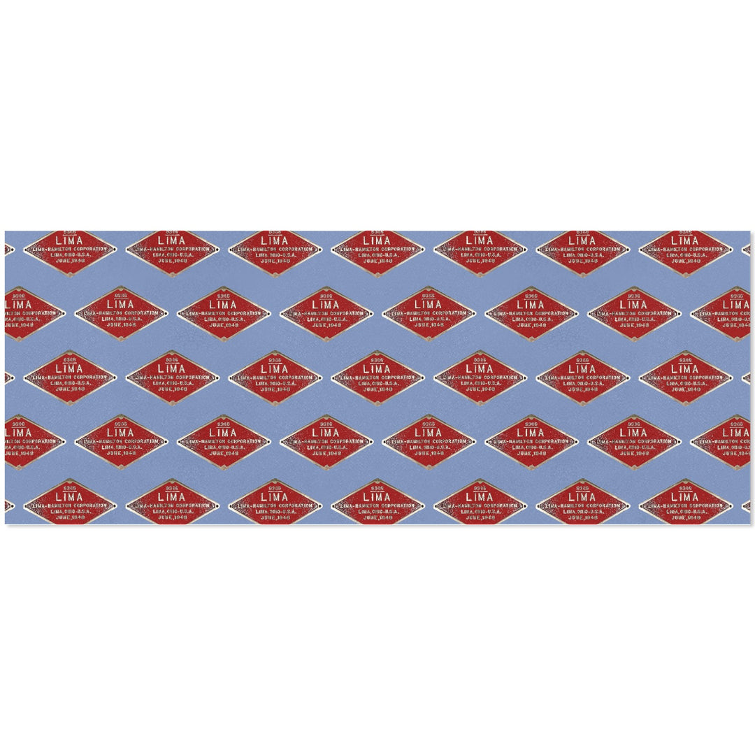C&O 614 Builder's Plate Gift Wrapping Paper, 3-Roll Set