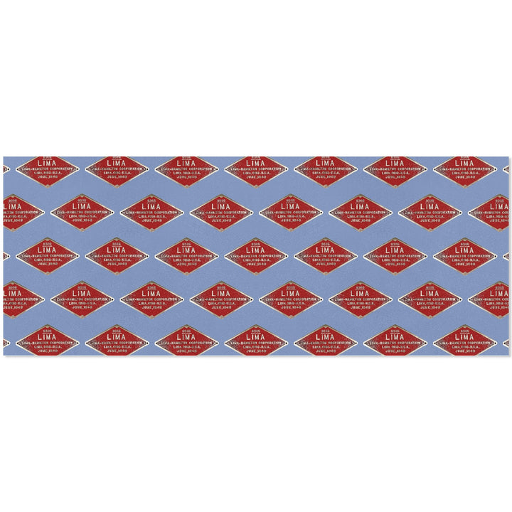 C&O 614 Builder's Plate Gift Wrapping Paper, 3-Roll Set