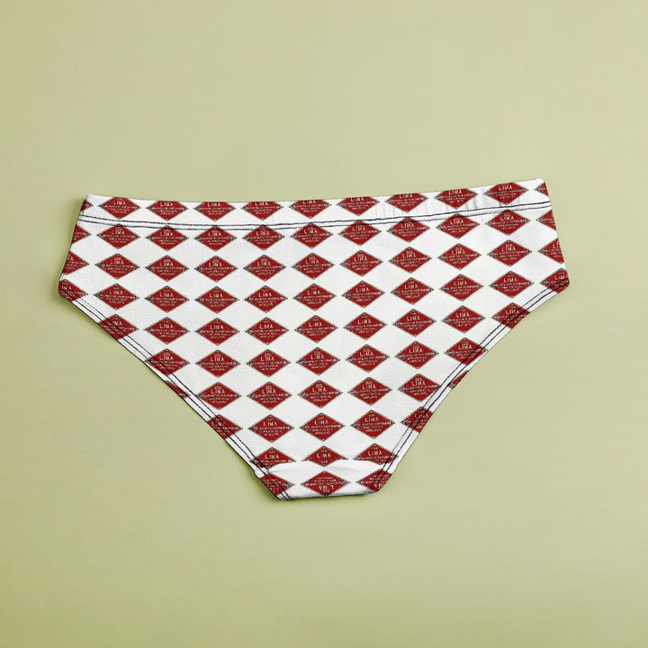 C&O 614 Builder's Plate Women's Low-Rise Panties