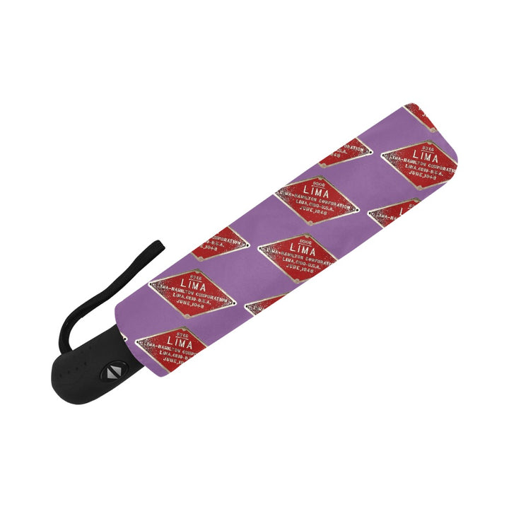 C&O 614 Builders Plate Auto-Fold Umbrella