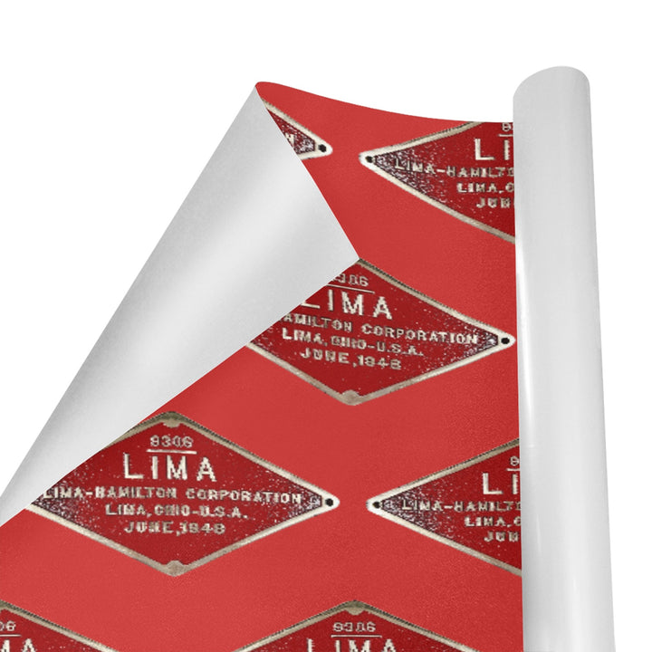 C&O 614 Builder's Plate Gift Wrapping Paper, 3-Roll Set
