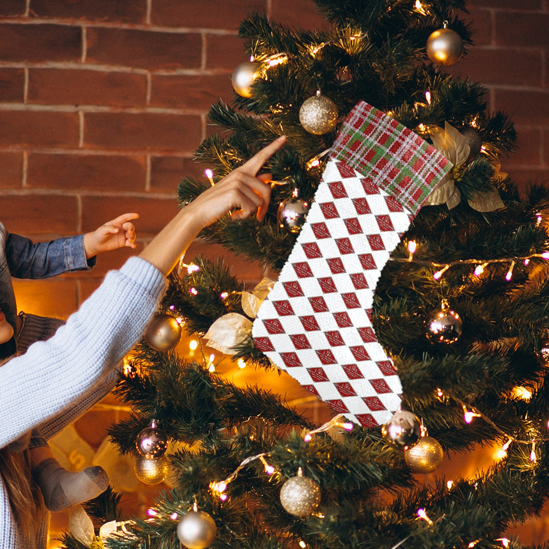 C&O 614 Reversible Sequin Christmas Stocking