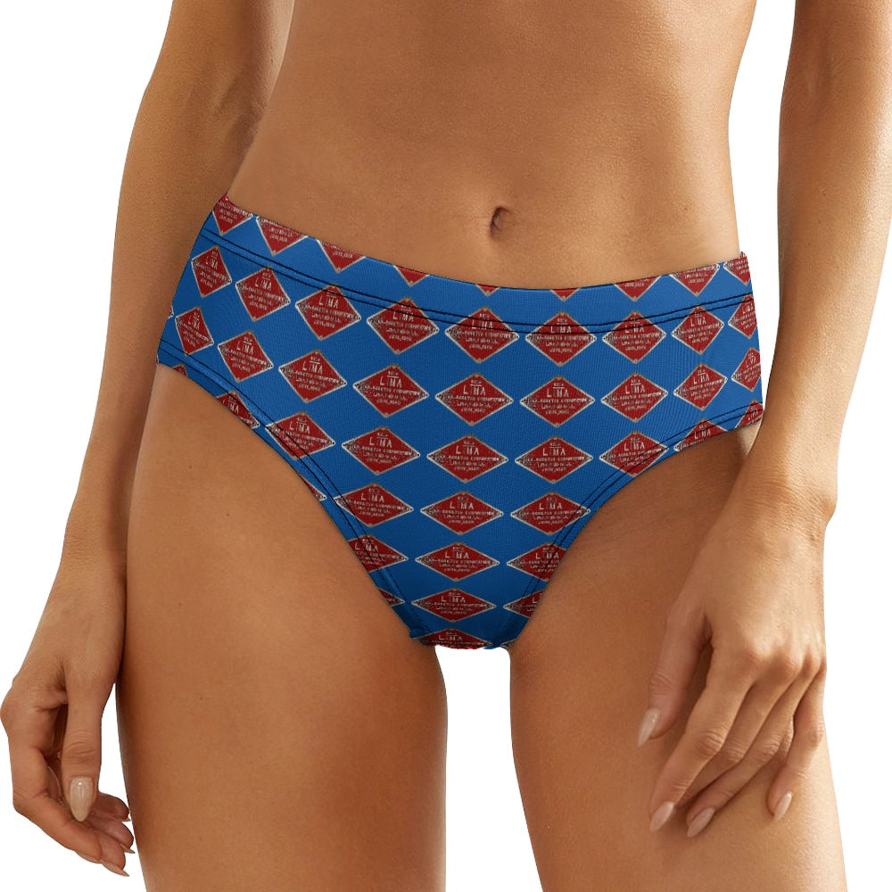 C&O 614 Builder's Plate Women's Low-Rise Panties