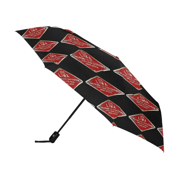 C&O 614 Builders Plate Auto-Fold Umbrella