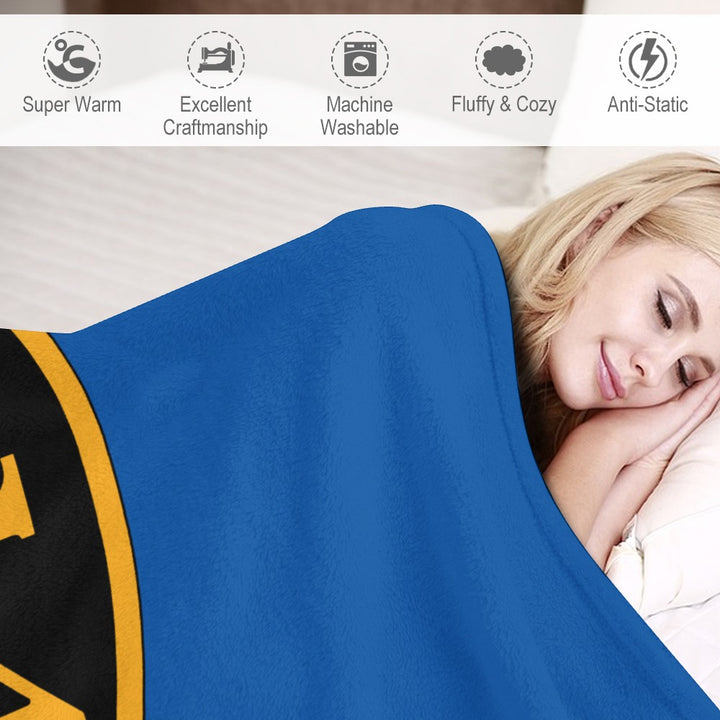 C&O 614 Flannel Blanket | 70 × 80 in