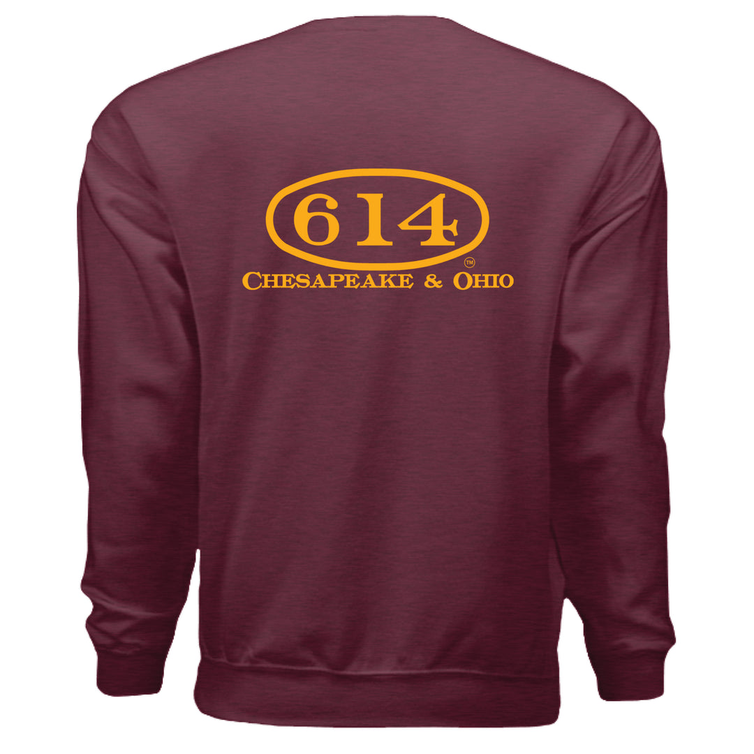 Heather Sport Dark Maroon - BACK