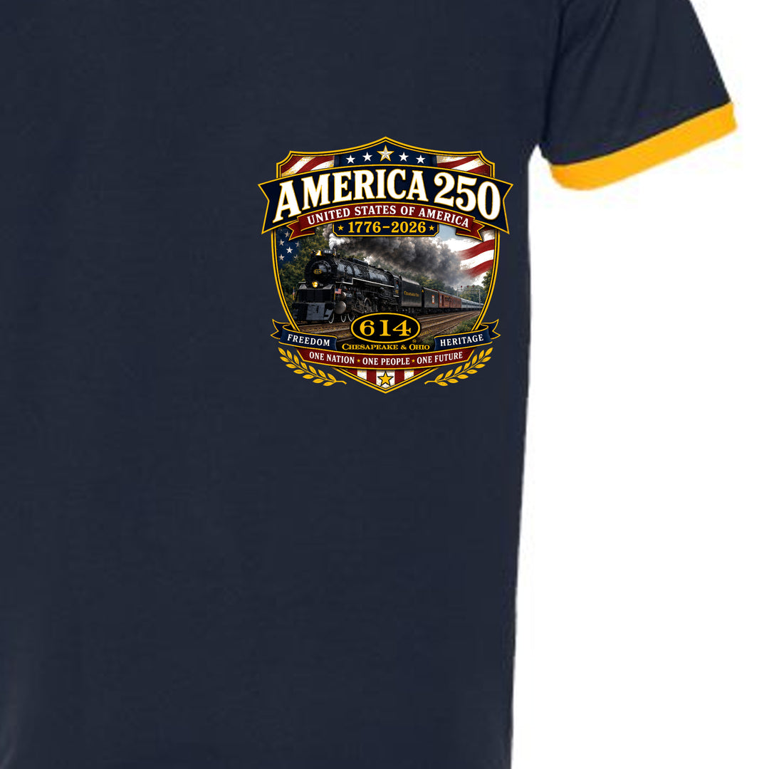 Navy/ Gold - 246 - BACK