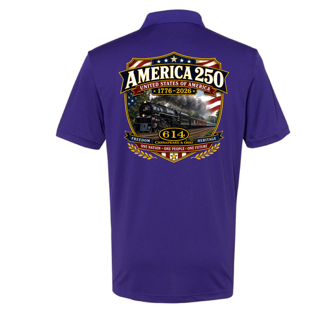 Collegiate Purple - A230 - BACK