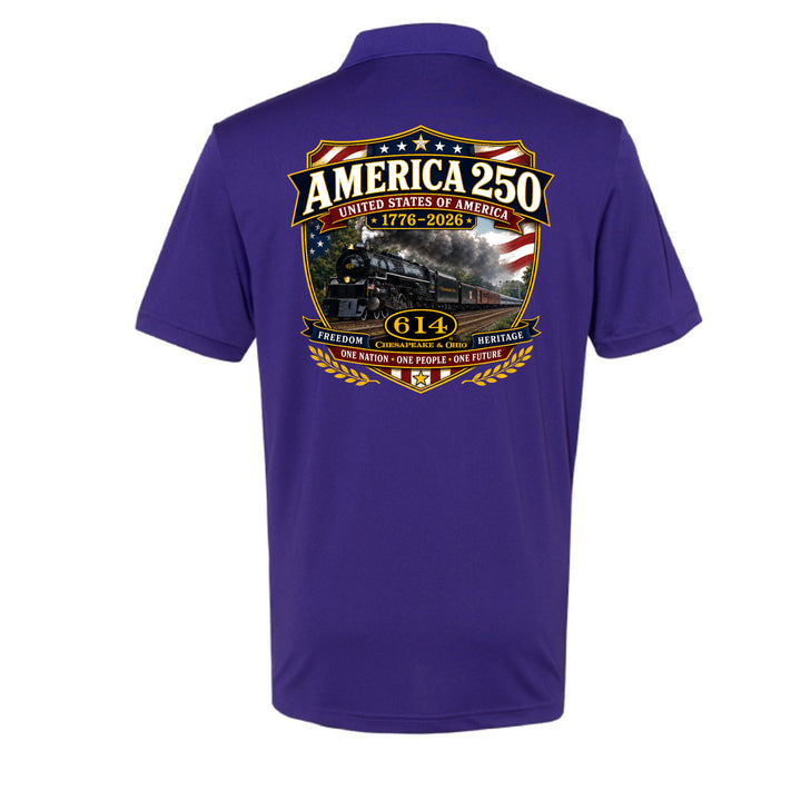 Collegiate Purple - A230 - BACK
