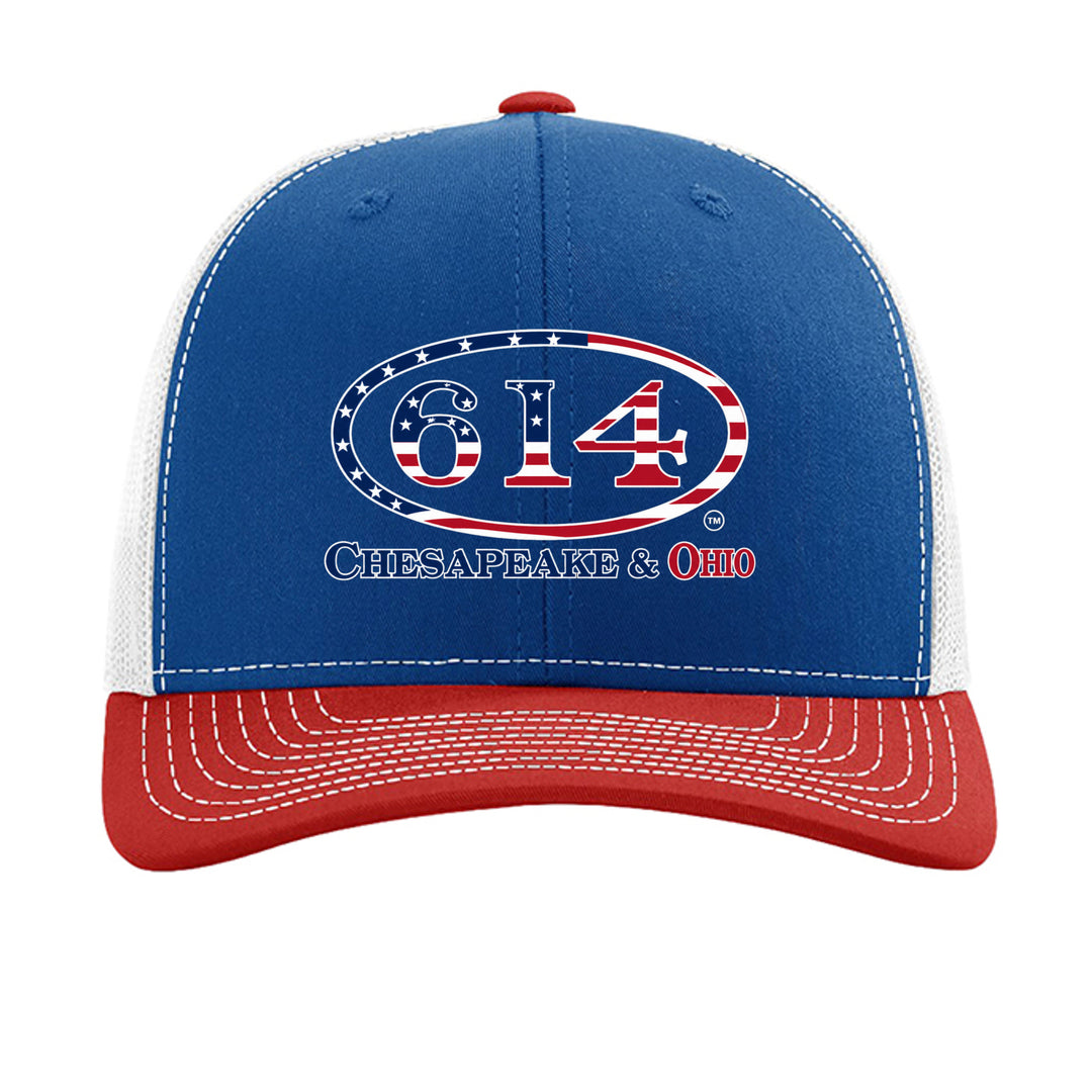 Royal/ White/ Red - 112 - FRONT