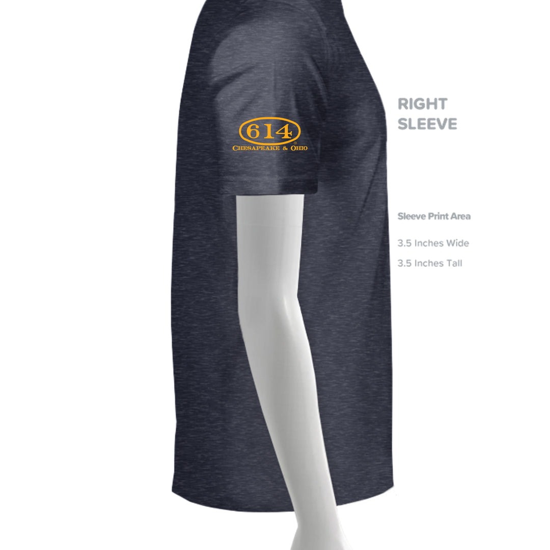Heather Navy - 5180 - SLEEVE_RIGHT