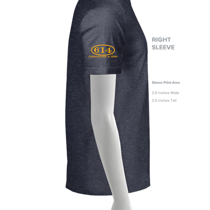 Heather Navy - 5180 - SLEEVE_RIGHT