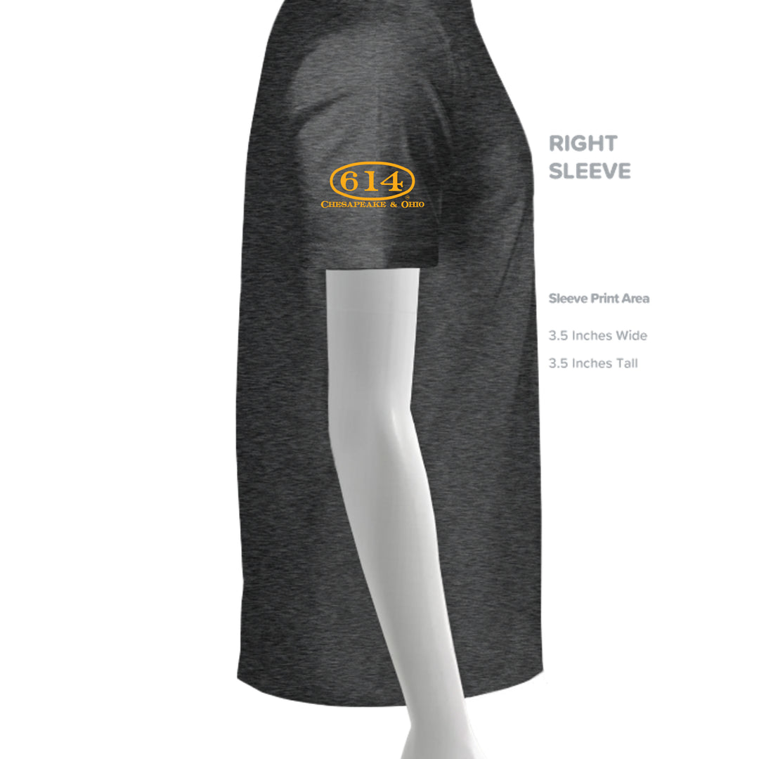 CHARCOAL HEATHER - 5180 - SLEEVE_RIGHT